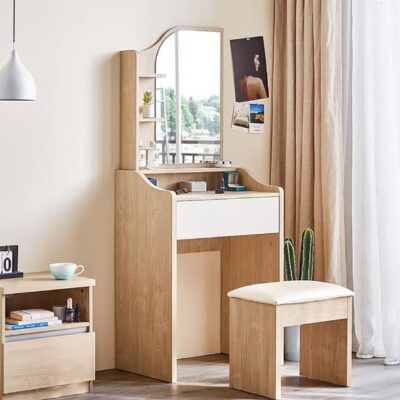 Bàn trang điểm gỗ công nghiệp thiết kế nhỏ gọn GHS-41636